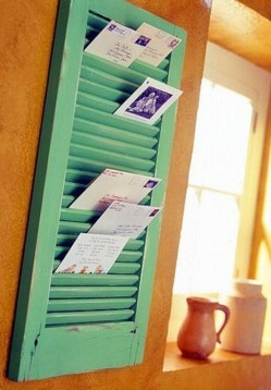 Déco et recyclage de vieux volets et persiennes en bois ! Déco et recyclage de vieux volets et persiennes en bois !