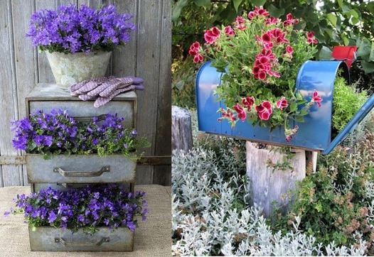 Belles idées récup et déco pour le jardin !