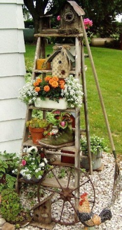 Belles idées récup et déco pour le jardin ! Belles idées récup et déco pour le jardin !