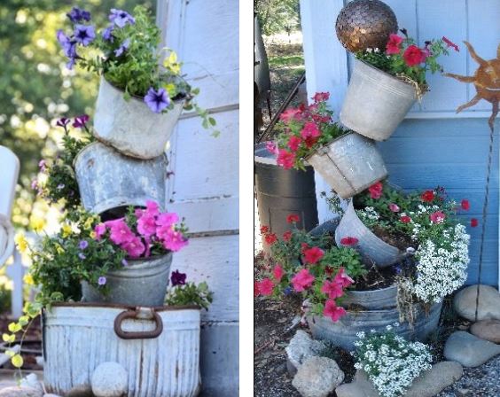 Belles idées récup et déco pour le jardin !