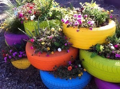 Belles idées récup et déco pour le jardin ! Belles idées récup et déco pour le jardin !