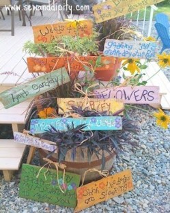 15 belles idées récup et recyclage pour le jardin !