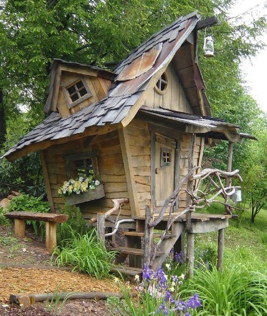 Ma cabane au fond du jardin !