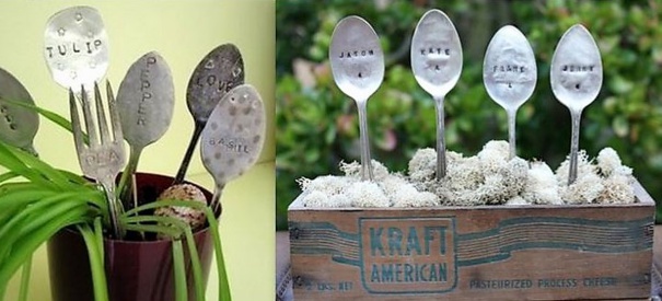 Astuces pour recycler de vieilles cuillères