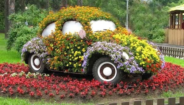 Les décos insolites et créatives au jardin !