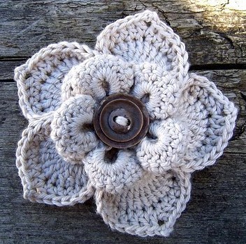 Tutoriel faire une fleur au crochet !