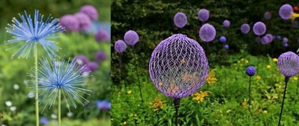 Faire de fausses fleurs pour égayer le jardin