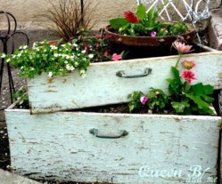 Recyclez vos vieux meubles au jardin Recyclez vos vieux meubles au jardin