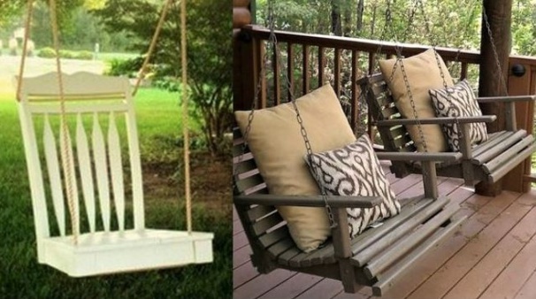 Recycler de vieilles chaises !