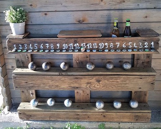 La palette spéciale pétanque La palette spéciale pétanque