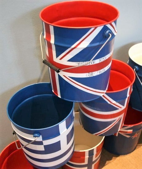 Pots de peinture recyclés !