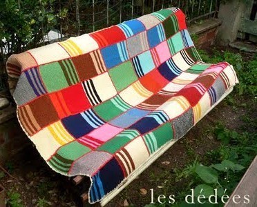 Faire une couverture à base de récup Faire une couverture à base de récup