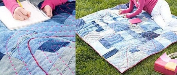 Faire une couverture à base de récup Faire une couverture à base de récup