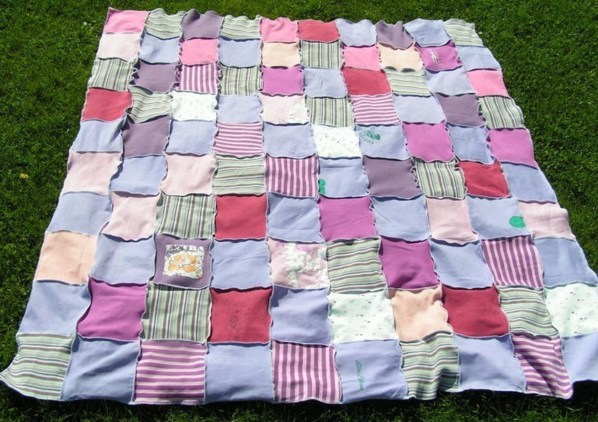 Faire une couverture à base de récup Faire une couverture à base de récup