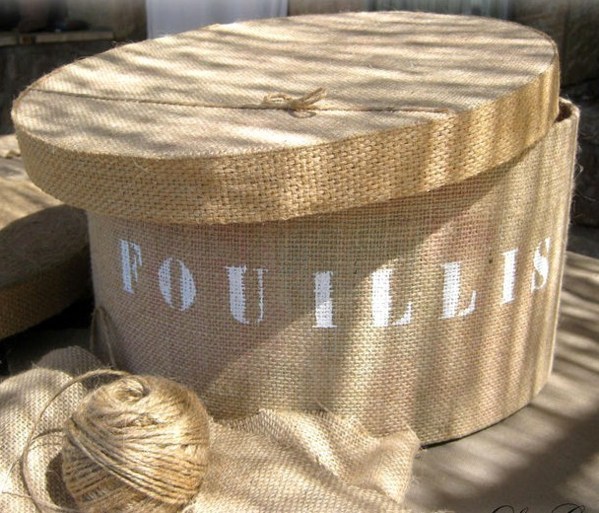 Créations en toile de jute, les tutos ! Créations en toile de jute, les tutos !