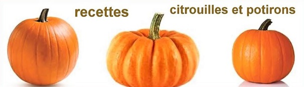 5 recettes de citrouilles et potirons