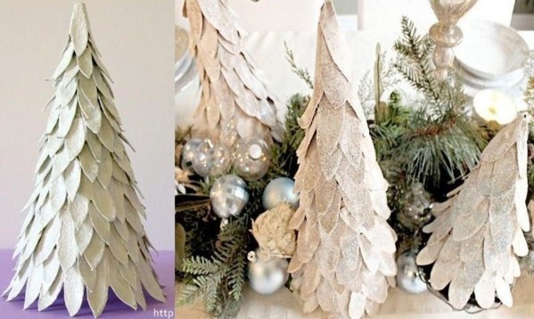 Faire un sapin de Noël en papier, idées décos Noël !