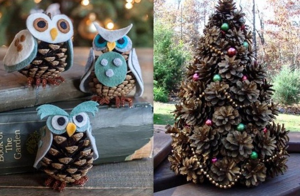 Idees Decorations De Noel En Pommes De Pin Page 2 Idees Decorations De Noel En Pommes De Pin Page 2