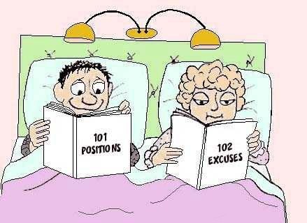 Dessins Drôles Les Couples Au Lit