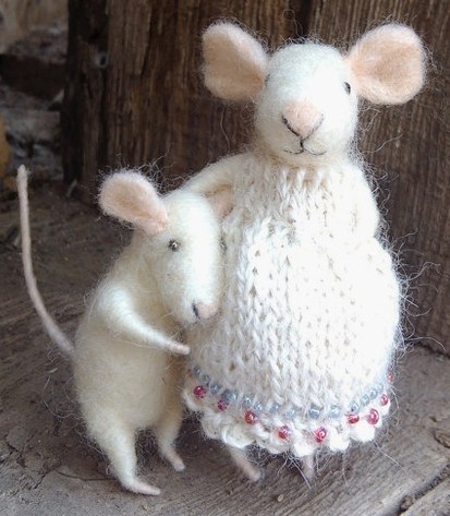 Superbes souris créations feutrine ! Superbes souris créations feutrine !