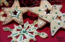 10 recettes biscuits de Noël décorés