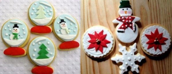 Magnifiques cupcakes et biscuits de Noël !