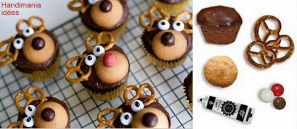 Magnifiques cupcakes et biscuits de Noël !