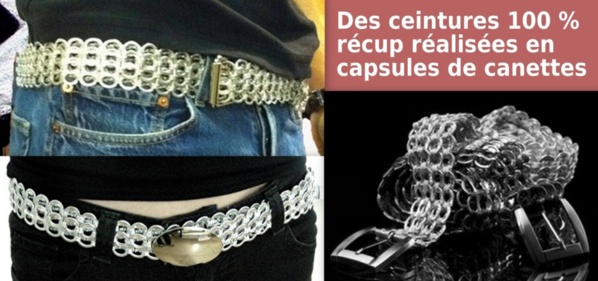 Garder et recycler des capsules de canettes