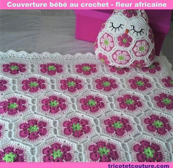 TUTORIELS Crochet : Faire une fleur africaine TUTORIELS Crochet : Faire une fleur africaine