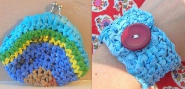 Recycler et crocheter des sacs plastique ! Recycler et crocheter des sacs plastique !