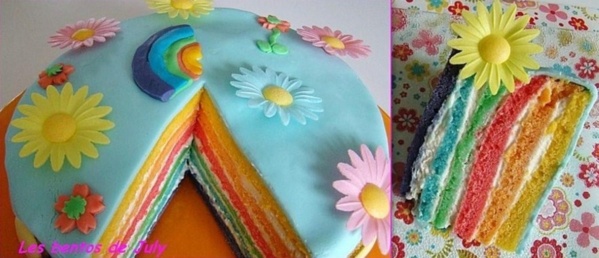 5 recettes de gâteaux arc-en-ciel 5 recettes de gâteaux arc-en-ciel