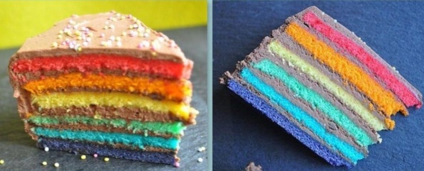 5 recettes de gâteaux arc-en-ciel 5 recettes de gâteaux arc-en-ciel