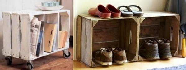 Rangements casiers caisses bois Rangements casiers caisses bois