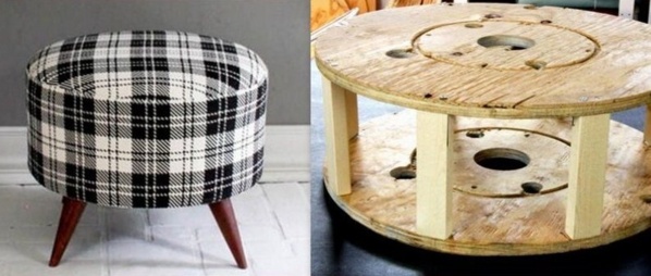 Faire un pouf ou siège d'appoint en recyclant Faire un pouf ou siège d'appoint en recyclant