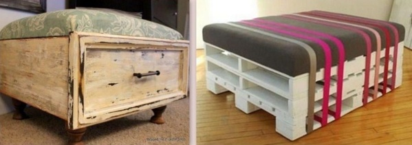 Faire un pouf ou siège d'appoint en recyclant Faire un pouf ou siège d'appoint en recyclant