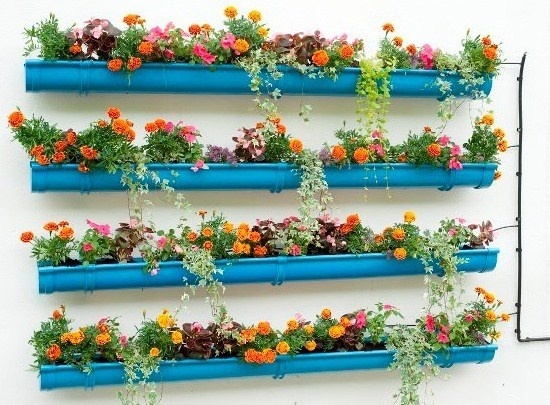 Recyclez vos gouttières en zinc en jardinières ! Recyclez vos gouttières en zinc en jardinières !