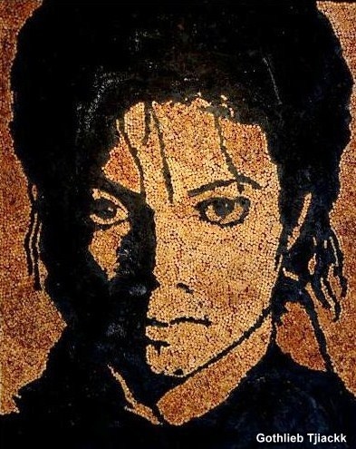 Portraits de Stars réalisés en mégots de cigarettes Portraits de Stars réalisés en mégots de cigarettes