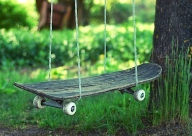 Idées pour recycler des planches de Skateboard