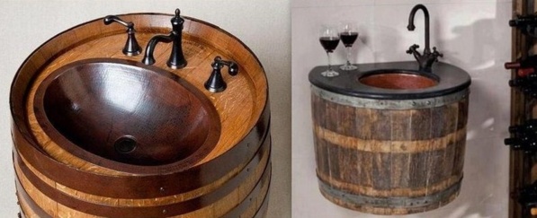 Idées pour recycler des tonneaux en bois ! Idées pour recycler des tonneaux en bois !