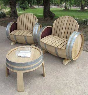 Idées pour recycler des tonneaux en bois ! Idées pour recycler des tonneaux en bois !