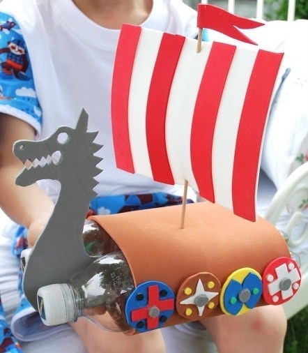 Récup : faire un bateau miniature pour les enfants Récup : faire un bateau miniature pour les enfants