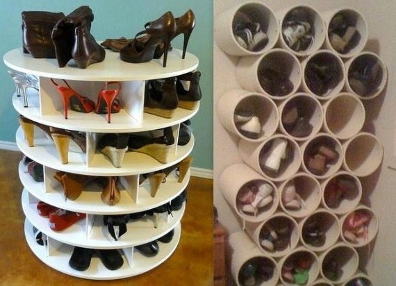 Idées de rangement pour chaussures Idées de rangement pour chaussures