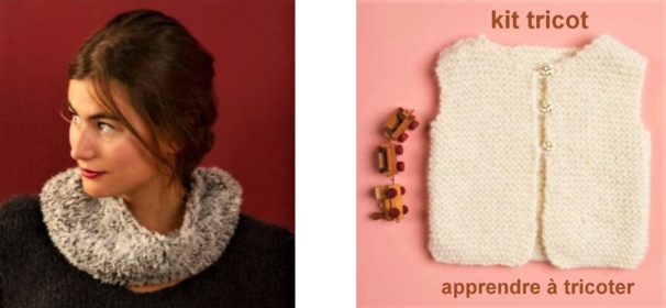 Apprendre à tricoter facilement avec les Kits tricots Apprendre à tricoter facilement avec les Kits tricots