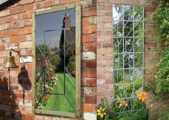 Installer des miroirs au jardin Installer des miroirs au jardin