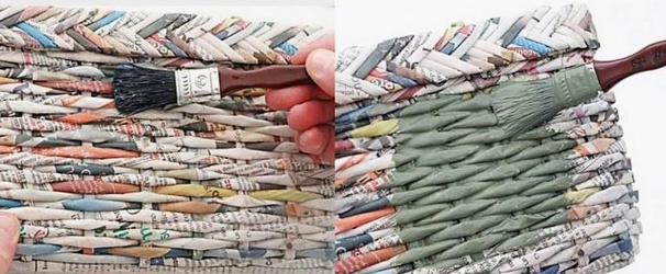 Tutoriel faire une corbeille en papier journal Tutoriel faire une corbeille en papier journal