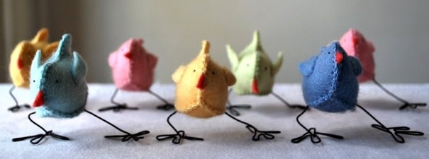 Tutoriel poussins en feutrine Tutoriel poussins en feutrine