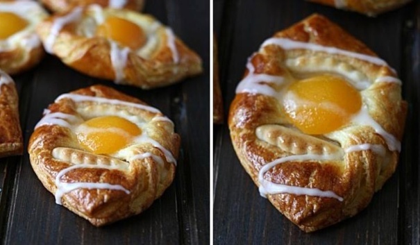 Viennoiseries danoises - recettes