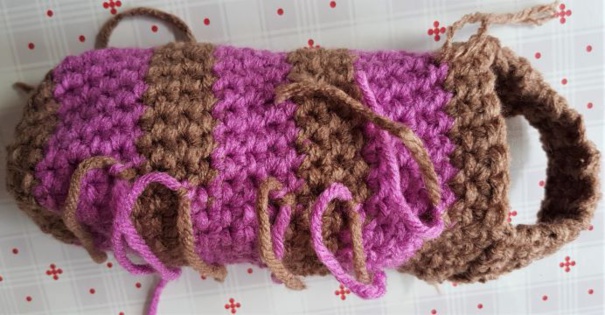 Tutoriel housse bouteille au crochet pour petite bouteille