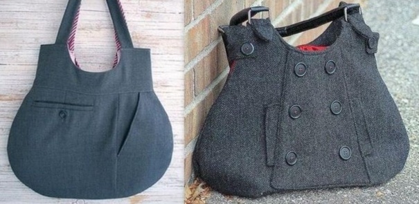 Recycler ses habits pour en faire des sacs