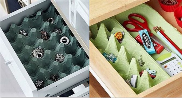 Idées récup et rangement en boites à oeufs Idées récup et rangement en boites à oeufs